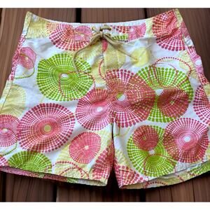 VTG Y2K ONeill Mens 36 Board Shorts Swim Trunks Surfer Beach Pink Yellow 90s